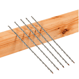 Helical Timber Frame Ties