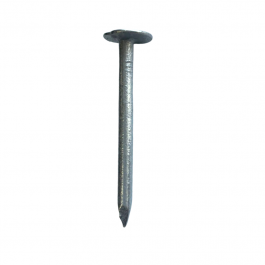 TEWTub 4 - 2Kg Of 40mm Galvanised Clout Nails, Rust-Resistant Nails For Roofing & Fencing