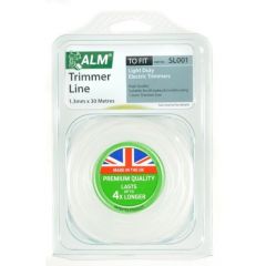 ALM White Strimming Wire - 1.3mm x 30m