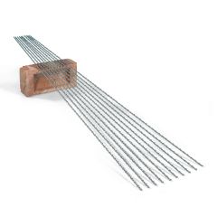 Helical Crack Stitching Bars - Grade 304 Stainless Steel - 10 Pack 