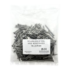 A2 Stainless Steel Annular Ring Nails 50 x 3.35mm – Bags of 150pcs