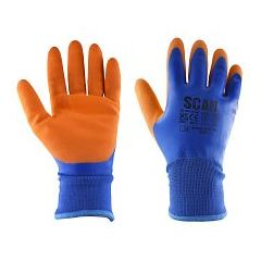 Waterproof Work Glove - Latex Coated
