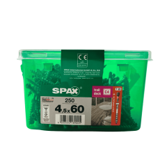 Spax decking screw box of 250