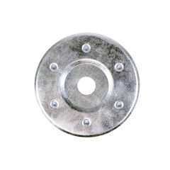 TIMCO 85mm large galvanised metal insulation discs box of 50