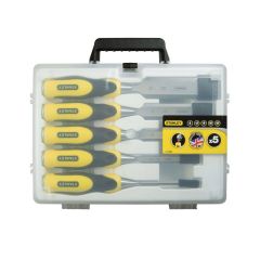 Stanley® DYNAGRIP edition 5-piece, woodworking chisel set
