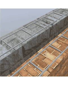Galvanised Bed Joint Reinforcement Ladder - Pack of 40 - 2.7Metre Lengths 