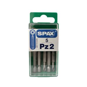 SPAX POZI PZ2 -5 Bit Set - LENGTH 50mm