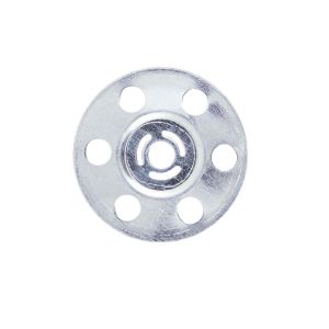 TIMCO 35mm Metal Insulation Disc Washer Galvanised, Box of 100