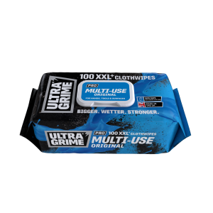 UltraGrime Pro Multi Use Clothwipes - Pack of 100