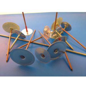 Insulated CDF Weld Pins Copper-Plated Pin with 30mm Galv Washer (Box of 1000)