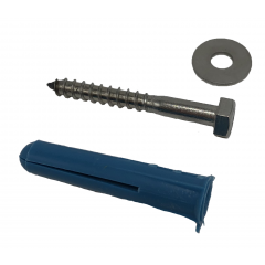 Fixing Packs - Screws, Washers and Wall Plugs Kit