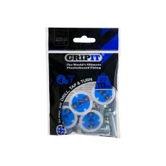 GripIt 25mm Plasterboard Fixings - 4 Pack