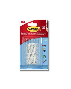 Command™ Transparent Decorating Clips - 20 Pack 