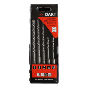 DART 5 Piece SDS+ Hammer Drill Bit Set