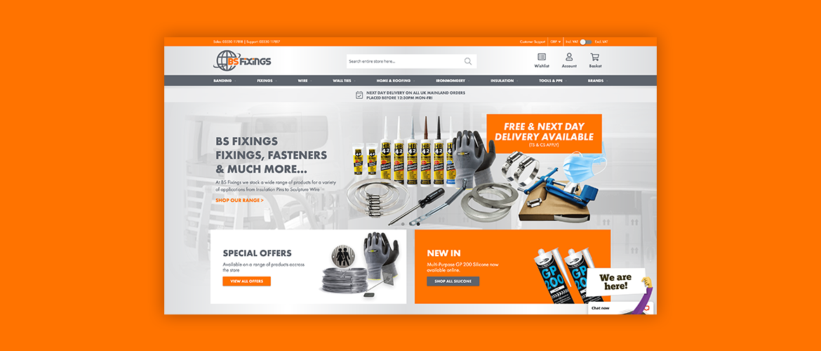 BS Fixings Launches Brand New Website